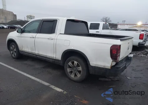 2018 Honda Ridgeline Rtl-T from USA, damaged, VIN 5FPYK3F61JB004837